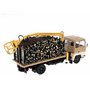 OPO 10 - Camion 1:43 Compatible avec Berliet GR 280 Transport de Bois du Jura avec Grue hydraulique - BER36
