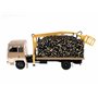 OPO 10 - Camion 1:43 Compatible avec Berliet GR 280 Transport de Bois du Jura avec Grue hydraulique - BER36