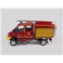 OPO 10 - Camion de Pompiers 1/43 Iveco Daily 4x4 GIMAEX - Véhicule léger Sapeurs Pompiers Hachette CPL36