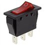 Interrupteur 3 cosses rouge pour Centrale vapeur