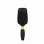 Jean Louis David - Brosse à Cheveux Démêlante - Poils Mixtes en Nylon & Sanglier - Coloris Aléatoire - Doré ou Argent