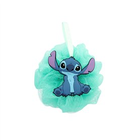 DISNEY STITCH – Fleur de Douche Silicone 3D Lilo & Stitch – Éponge Corps Enfant – Nettoyage Doux et Mousseux – Massage Légèremen