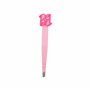 Barbie – Pince à Épiler Précision Mors Biais – Forme Ergonomique Antidérapante – Finition Rose Gold – Sculptage Sourcils Sans Ca