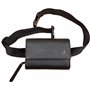 Sacoche Monnayeur Cuir Pièces Euro-Portefeuille Serveur Restauration Pratique -Fermeture Aimant-Range Monnaie 5 Compartiments Tr