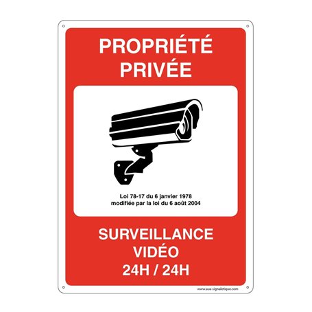 AUA SIGNALETIQUE - Panneau Prépercé (4 Trous) avec Angles arrondis - PVC Rigide 1.5 mm - (150x210 mm