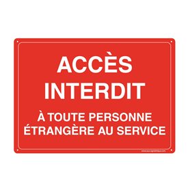 AUA SIGNALETIQUE - Panneau Prépercé (4 trous) avec angles arrondis - PVC Rigide 1.5 mm - (210 x 150 mm)