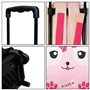 Bagtrotter Sac à Dos à roulettes 31 cm Maternelle Kids Rose Chiot