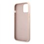 Guess Coque pour iPhone 12 Pro Max 6,7" Rose GUHCP12L4GMGPI 4G Big Metal Logo