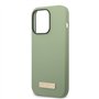 CG MOBILE Guess Coque pour iPhone 14 Pro - Back Cover Kaki