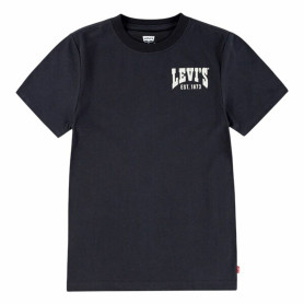 T shirt à manches courtes Enfant Levi's Lvb Valley View Noir 8 Ans