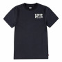 T shirt à manches courtes Enfant Levi's Lvb Valley View Noir 8 Ans