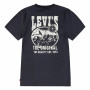 T shirt à manches courtes Enfant Levi's Lvb Valley View Noir 8 Ans