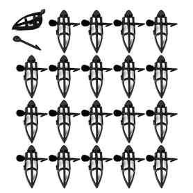 cyclingcolors 20x couvre bec anti-picage 13x40mm avec aiguille de fixation poules petits oiseaux jeunes faisans