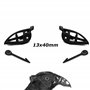 cyclingcolors 20x couvre bec anti-picage 13x40mm avec aiguille de fixation poules petits oiseaux jeunes faisans