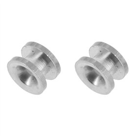 cyclingcolors 2x Passe fil tête débroussailleuse diamètre 4 mm 16 mm hauteur 9 mm Jardin Parc Entretien Œillet aluminium