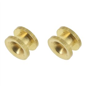 cyclingcolors 2x Passe fil tête débroussailleuse diamètre 4 mm 11 mm hauteur 9 mm Jardin Parc Entretien Œillet laiton