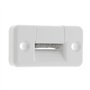 cyclingcolors Guide sangle jusqu'à 23mm de volet roulant fente oblique avec joint brosse en PVC blanc à visser Enroulement Fixat