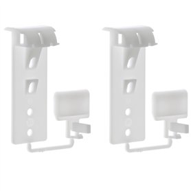 cyclingcolors 2x Tulipe de guidage de volet roulant universelle et réversible pour le guidage du tablier pendant l'enroulement a