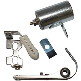 cyclingcolors condensateur à visser + rupteur compatible avec solex 2200 3300 3800 5000 vis platinées moto cyclomoteur vélo