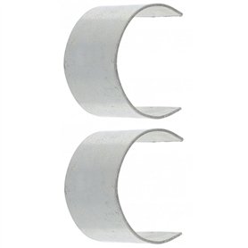 cyclingcolors 2x Clip d'accroche de toile de store pour tube Ø30mm extérieur Accessoire Volet roulant Maintien Fenêtre Baie vitr