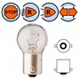 cyclingcolors Ampoule 12V 15W BA15S transparente gros globe Feu Position Avant Clignotant Projecteur Eclairage Voiture Tracteur 