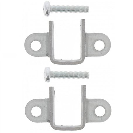 cyclingcolors 2x Support d'arbre de volet roulant pour axe carré de 16mm mâle avec vis de verrouillage anti relevage Accesoire S
