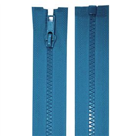 cyclingcolors 2x Fermeture éclair N°5 70 cm tirette curseur polyester extrémité ouverte maille glissière vêtement couture mercer