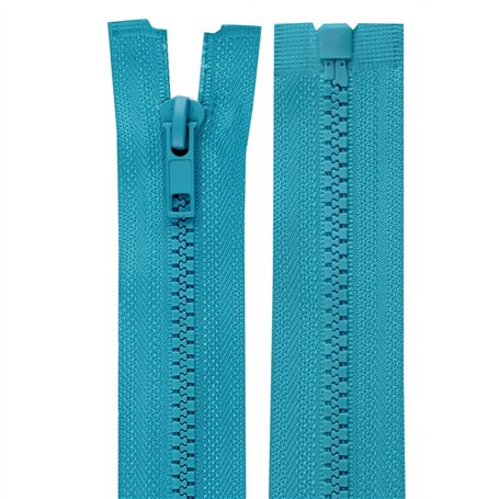 cyclingcolors 2x Fermeture éclair N°5 70 cm tirette curseur polyester extrémité ouverte maille glissière vêtement couture mercer