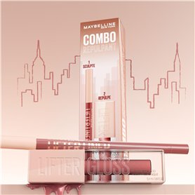 Maybelline New York - Coffret Combo Repulpant Lifter - Liner Big Lift + Gloss Moon - Lèvres Repulpées