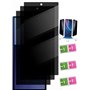 Compatible avec Samsung galaxy A14 5G – Kit complet 3 verres trempés filtre confidentialité 30° | Ultra-résistant et fin