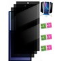 Protection avancée pour Compatible avec Samsung galaxy A05 5G – Verres trempés anti-espion 30° | Kit complet avec accessoires