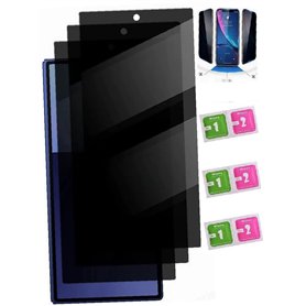 Compatible avec Samsung galaxy A35 – Kit complet 3 verres trempés filtre confidentialité 30° | Ultra-résistant et fin