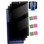 Compatible avec Samsung galaxy A35 – Kit complet 3 verres trempés filtre confidentialité 30° | Ultra-résistant et fin