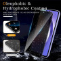 Compatible avec Samsung galaxy S24 – Kit complet 3 verres trempés filtre confidentialité 30° | Ultra-résistant et fin