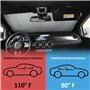 Pare-soleil réfléchissant pliable pour pare-brise de voiture Benz Classe B W247 2020-2022, argenté