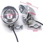Additionnels Lampes Moto Chrome Passage de Brouillard de Brouillard avec Rouleau de Barre de Garde de la Cage Barre de Montage (