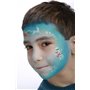 GRIM'TOUT Pochoir Maquillage Enfant - Reine des Neiges - 21x15 cm - Reutilisable et Lavable - Fête, Kermesse et Anniversaire - K