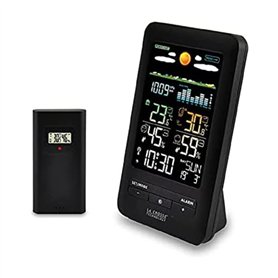La Crosse Technology - WS6205 Station Météo avec Ecran Coloré - Noir