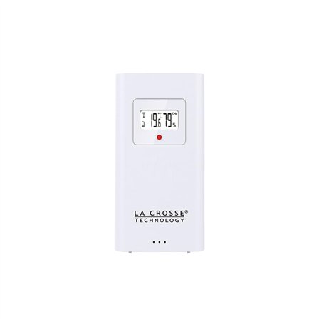 La Crosse Technology - WTXEM02-TH Capteur Thermomètre/Hygromètre multi-canal - Blanc