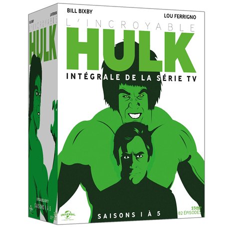 L'Incroyable Hulk - Intégrale de la série TV - Coffret 23 DVD