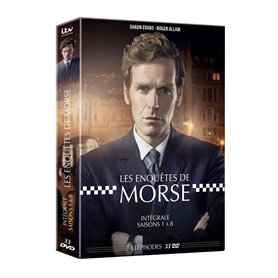 [Elephant Films] Edition française officielle - Les Enquêtes de Morse - Intégrale saisons 1 à 8 - Coffret 33 DVD
