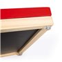 Janod, Essentiel, Mallette de Lettres Cursives 4 en 1 en Bois, Jeu Pédagogique, Apprentissage des Lettres et de la Lecture, 110 