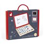 Janod, Essentiel, Mallette de Lettres Cursives 4 en 1 en Bois, Jeu Pédagogique, Apprentissage des Lettres et de la Lecture, 110 
