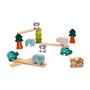 Janod - Les Animaux Equilibristes - Jeu d'Equilibre - Jouet Educatif et d'Eveil - Apprentissage Motricité Fine - Partenariat WWF