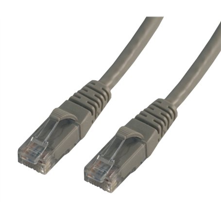 MCL Samar FCC6AM-1M Cordon de brassage RJ45 CAT6 A U/UTP 1m Gris