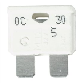 OROK - Lot de 10 fusibles 25A enfichables Blanc