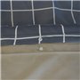CÔTE DECO Parure de lit imprimée 140x200 cm Enfant réversible- Housse de Couette 140x200 cm + 1 Taie d'oreiller 63x63 cm Motif P