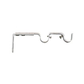 Supports pour tringles à rideaux doubles gouttières ø 20 mm