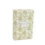 DOUDOU ET COMPAGNIE - Lapin Ocre avec Doudou Mouchoir à Fleurs – Peluche Bébé Mixte Ultra Douce – Doudou Naissance avec Boîte Ca