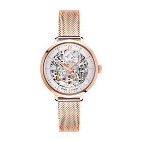 Pierre Lannier Femme Analogique Automatique Montre avec Bracelet en Acier Inoxydable Massif 313B928